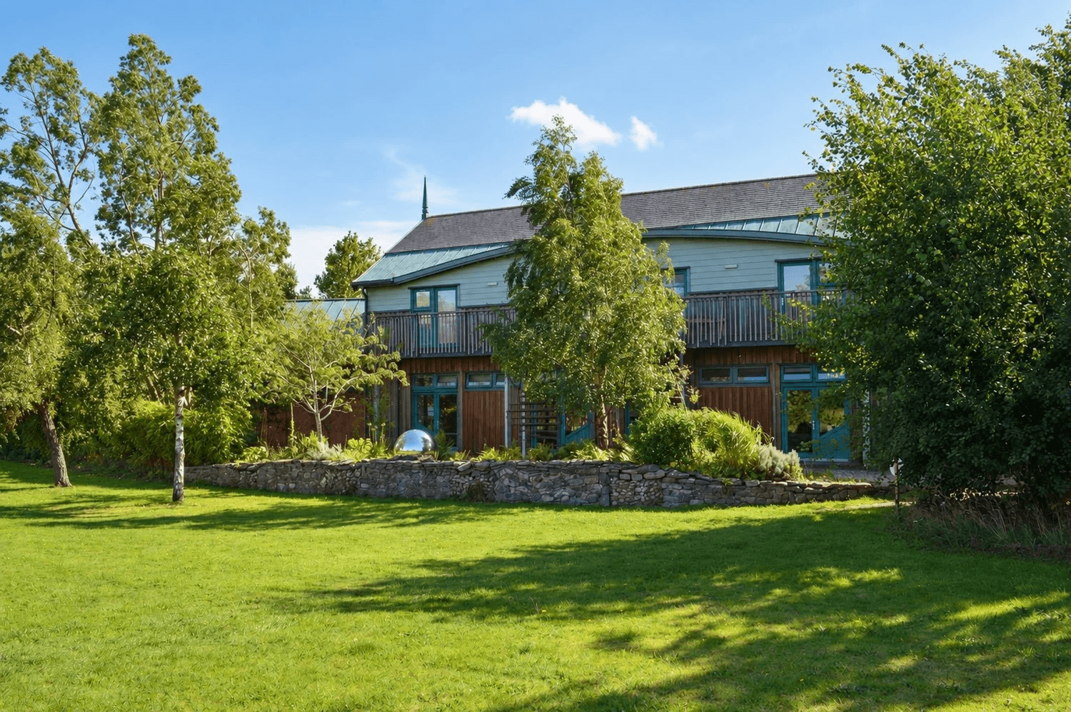 Exterior of MAC Hub at The Park in Findhorn